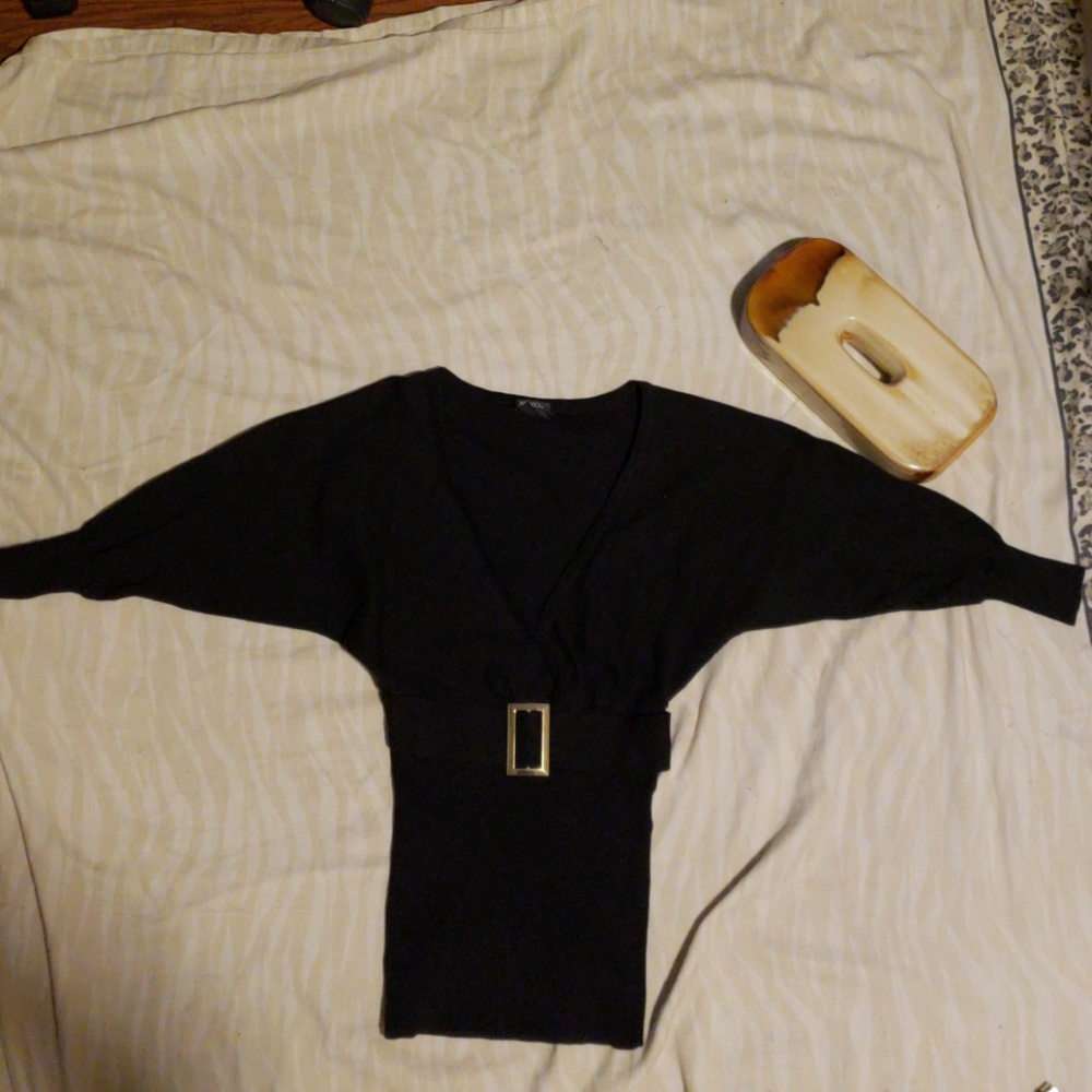XOXO Black Sweater